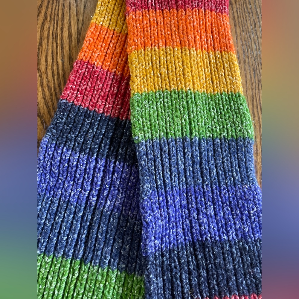 Handmade wool scarf OS - Picture 4 of 4